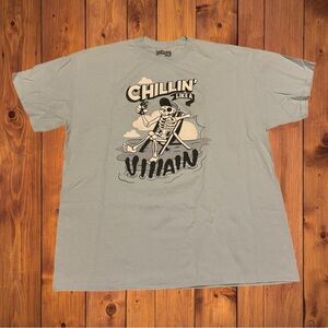 Inkboy Chillin Like A Villain Beach Shirt Cute Emo Scene Spooky Drop Dead